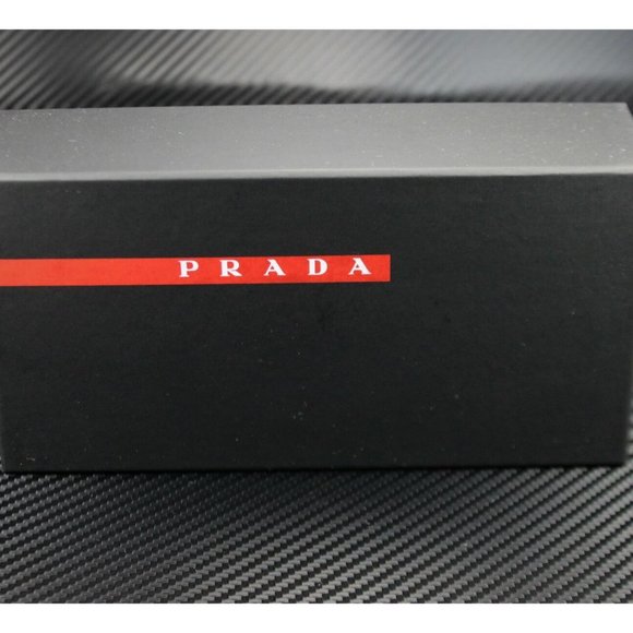 Prada Linea Blue Rubber Men's Sunglasses - Picture 5 of 6